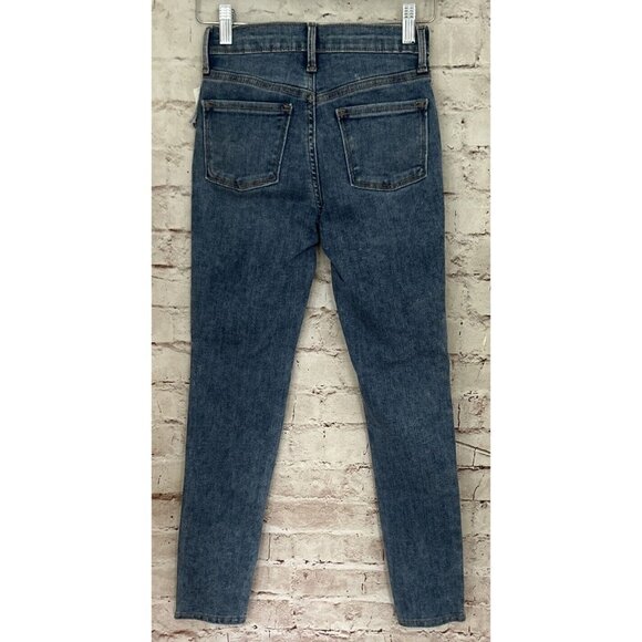 Old Navy Jeans Girls 12 Rockstar Jegging High Rise 360 Stretch Distressed NEW - Picture 3 of 3